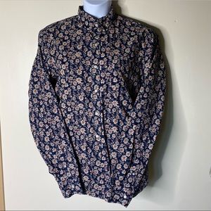 Re*Imagined by J. Crew Classic Fit Blouse Sz Lrg